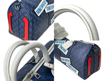 Load image into Gallery viewer, 新品同様 LOUIS VUITTON ルイヴィトン モノグラム 21年限定 ステッカー キーポルバンドリエール 50 ボストンバッグ ヴァージル M58979 中古 65618