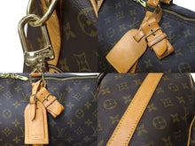 Load image into Gallery viewer, LOUIS VUITTON ルイ ヴィトン キーポルバンドリエール50 ボストンバッグ M41414 モノグラムキャンバス ブラウン 美品 中古 65654