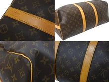 Load image into Gallery viewer, LOUIS VUITTON ルイ ヴィトン キーポルバンドリエール50 ボストンバッグ M41414 モノグラムキャンバス ブラウン 美品 中古 65654