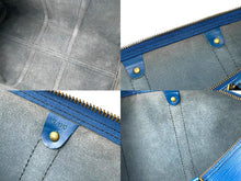 Load image into Gallery viewer, LOUIS VUITTON ルイ ヴィトン キーポル45 ボストンバッグ 旅行バッグ M42975 エピレザー トレドブルー 美品 中古 65669