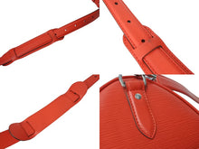 Load image into Gallery viewer, LOUIS VUITTON SUPREME シュプリームルイヴィトン キーポル バンドリエール45 ボストンバッグ M53419 エピ レッド 美品 中古 65689