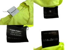 Load image into Gallery viewer, VETEMENTS ヴェトモン 長袖Tシャツ アームロゴプリント クールネック MS16TP23 サイズM 16SS ブラック イエロー 美品 中古 65759