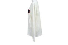 Load image into Gallery viewer, MONCLER モンクレール 長袖Tシャツ ワッペン トップス コットン サイズなし E10918040600 ホワイト 良品 中古 65766