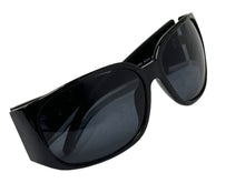 Load image into Gallery viewer, DOLCE&GABBANA ドルチェアンドガッバーナ サイドロゴ サングラス ブラック アイウェア 小物 プラスチック 64□16 8002 良品 中古 65847