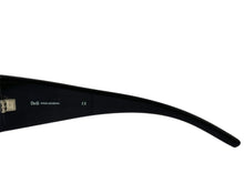 Load image into Gallery viewer, DOLCE&GABBANA ドルチェアンドガッバーナ サイドロゴ サングラス ブラック アイウェア 小物 プラスチック 64□16 8002 良品 中古 65847