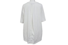 Load image into Gallery viewer, BALENCIAGA バレンシアガ 半袖Tシャツ ミニロゴオーバーサイズTシャツ 2017 ホワイト コットン XS 482204 美品 中古 65915