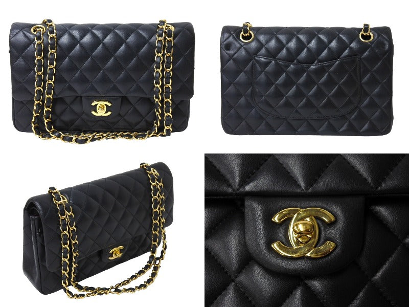 極美品 CHANEL シャネル チェーンショルダーバッグ Wフラップ 極美品 CHANEL シャネル チェーンショルダーバッグ Wフラップ