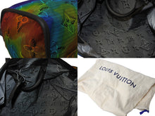 Load image into Gallery viewer, 新品同様 LOUIS VUITTON ルイヴィトン キーポルバンドリエールリバーシブル50 M44939 ボストンバッグ グレー 中古 66100