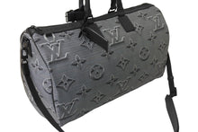 Load image into Gallery viewer, 新品同様 LOUIS VUITTON ルイヴィトン キーポルバンドリエールリバーシブル50 M44939 ボストンバッグ グレー 中古 66100
