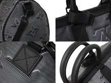 Load image into Gallery viewer, 新品同様 LOUIS VUITTON ルイヴィトン キーポルバンドリエールリバーシブル50 M44939 ボストンバッグ グレー 中古 66100