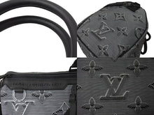 Load image into Gallery viewer, 新品同様 LOUIS VUITTON ルイヴィトン キーポルバンドリエールリバーシブル50 M44939 ボストンバッグ グレー 中古 66100