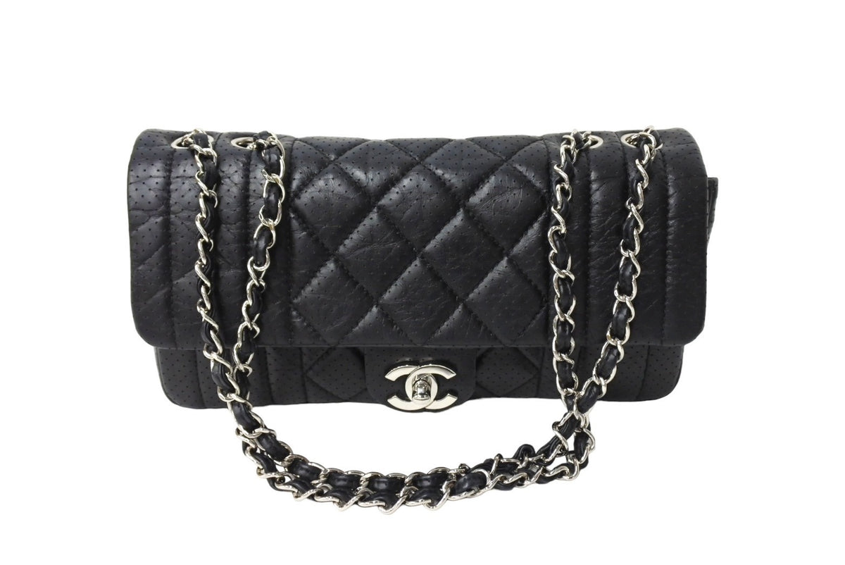 CHANEL シャネル マドモアゼル パンチング ショルダーバッグ