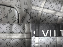 Load image into Gallery viewer, LOUIS VUITTON ルイヴィトン キーポル バンドリエール50 ボストンバッグ M43817 モノグラムスプリット ブラック シルバー 美品 中古 66634