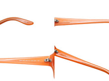 Load image into Gallery viewer, MIUMIU ミュウミュウ サングラス サイズ59□15 130 オレンジ サイドロゴ プラスチック SMU19G 小物 美品 中古 66730