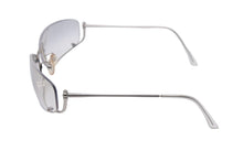 Load image into Gallery viewer, PRADA プラダ サングラス SPR50D サイズ65□15 125 シルバー グレー グラデーションレンズ アイウェア 小物 美品 中古 66736
