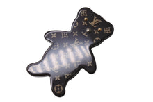 Load image into Gallery viewer, LOUIS VUITTON ルイヴィトン ブロッシュ ヌヌールス テディベア ブローチ M64639 ゴールド金具 ブラウン 美品 中古 66739