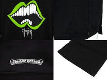 Load image into Gallery viewer, 極美品 CHROME HEARTS クロムハーツ ジップアップパーカー MATTY BOY CHOMPER サイズXS マティボーイ ホースシュー ブラック 中古 66791