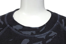 Load image into Gallery viewer, CHROME HEARTS クロムハーツ 長袖Tシャツ ホースシュー CHプラス スクロール プリント ラグラン カモフラ柄 美品 中古 66792