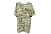 Load image into Gallery viewer, CHROME HEARTS クロムハーツ 半袖Tシャツ カットソー クロスロゴ トップス 迷彩柄 サイズL コットン グリーン 美品 中古 66852