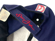 Load image into Gallery viewer, Sean John ショーンジョン スナップバックキャップ ワンサイズ ロゴ刺繍 レッド ネイビー ウール アクリル 美品 中古 66859