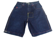 Load image into Gallery viewer, outkast clothing アウトキャスト デニム バギーショーツ ショートパンツ ネイビー コットン サイズ36 美品 中古 66890