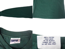 Load image into Gallery viewer, 極美品 WU WEAR ウーウェア 長袖Tシャツ サイズXL Wu-Tang Clan ウータンクラン HIPHOP ヴィンテージ グリーン シングルステッチ 中古 66904