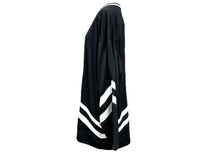 Load image into Gallery viewer, CHROME HEARTS クロムハーツ PPO HOCKEY JERSEY ホッケーシャツ サイズM レザークロスパッチ シルバー925 ブラック 美品 中古 66920