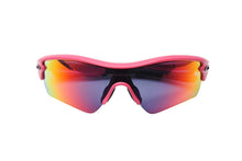 Load image into Gallery viewer, OAKLEY オークリー プリズムレーダー スポーツサングラス グラデーション プラスチック ゴム ピンク ブラック 美品 中古 66930
