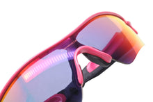 Load image into Gallery viewer, OAKLEY オークリー プリズムレーダー スポーツサングラス グラデーション プラスチック ゴム ピンク ブラック 美品 中古 66930