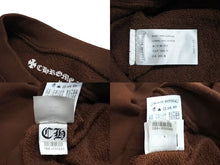Load image into Gallery viewer, CHROME HEARTS クロムハーツ スウェット サイズS MATTY BOY マティボーイ STRUCTURE プリント コットン ブラウン 美品 中古 66954