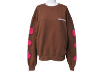 Load image into Gallery viewer, CHROME HEARTS クロムハーツ スウェット サイズS MATTY BOY マティボーイ STRUCTURE プリント コットン ブラウン 美品 中古 66954