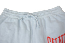Load image into Gallery viewer, SAINT MICHAEL セントマイケル パンツ スウェットショーツパンツ SAINTロゴ SM-S22-0000-049 サイズL ライトブルー 美品 中古 67007