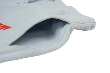 Load image into Gallery viewer, SAINT MICHAEL セントマイケル パンツ スウェットショーツパンツ SAINTロゴ SM-S22-0000-049 サイズL ライトブルー 美品 中古 67007