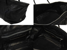 Load image into Gallery viewer, CHROME HEARTS クロムハーツ オールド モニカ ハンドバッグ レザー シルバー SV925 ブラック レザー 美品 中古 67008