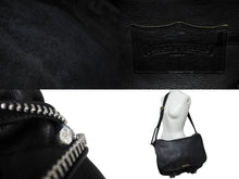 Load image into Gallery viewer, 極美品 CHROME HEARTS クロムハーツ ソフト ショルダー メッセンジャー バッグ ショルダーバッグ レザー ブラック 中古 67009