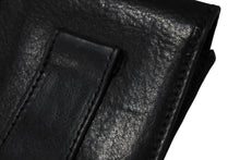 Load image into Gallery viewer, CHROME HEARTS クロムハーツ シガレットケース ダガー レザー ブラック シルバー925 美品 中古 67011