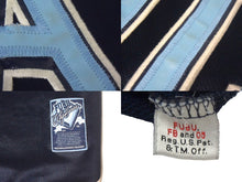 Load image into Gallery viewer, FUBU フブ シティーエディション ホッケー半袖Tシャツ 90s Y2K エンブレム ワッペン 刺繍 ネイビー ブルー 良品 中古 67022