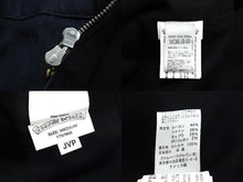 Load image into Gallery viewer, CHROME HEARTS クロムハーツ デニムジャケット サイズM ダガージップ クロスレザーパッチ ノーカラー インディゴブルー 美品 中古 67075