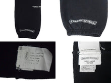 Load image into Gallery viewer, ChromeHearts クロムハーツ ロゴプリント スウェットロングパンツ ダガー 95024 コットン ブラック サイズXL 良品 中古 67077