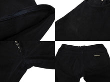 Load image into Gallery viewer, CHROME HEARTS クロムハーツ デニムパンツ サイズ33 ジーンズ フレア シルバー925 コットン ブラック 良品 中古 67084