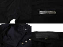 Load image into Gallery viewer, CHROME HEARTS クロムハーツ デニムパンツ サイズ33 ジーンズ フレア シルバー925 コットン ブラック 良品 中古 67084
