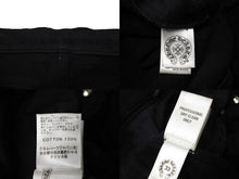 Load image into Gallery viewer, CHROME HEARTS クロムハーツ デニムパンツ サイズ33 ジーンズ フレア シルバー925 コットン ブラック 良品 中古 67084
