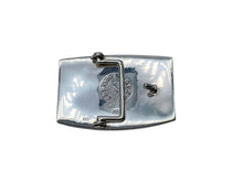 Load image into Gallery viewer, 極美品 ChromeHearts クロムハーツ 1.5 FLERKNEE シングルミリタリー フレアニー ベルト バックル 228.4g シルバー925 中古 67095