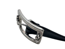 Load image into Gallery viewer, CHROME HEARTS クロムハーツ BLT OTJ フィリグリー OTJレザー ベルト シルバー925 ブラック サイズ 38 美品 中古 67118