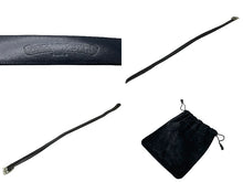 Load image into Gallery viewer, CHROME HEARTS クロムハーツ BLT OTJ フィリグリー OTJレザー ベルト シルバー925 ブラック サイズ 38 美品 中古 67118