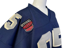 Load image into Gallery viewer, FUBU THE COLLECTION フブ ゲームシャツ ホッケーシャツ サイズXL ポリエステル ネイビー ホワイト 良品 中古 67123