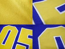Load image into Gallery viewer, 極美品 FUBU THE COLLECTION フブ タンクトップ ゲームシャツ サイズL ポリエステル ブルー イエロー ホワイト メッシュ 中古 67126