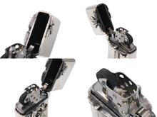 Load image into Gallery viewer, ChromeHearts クロムハーツ CHクロスタイニー ダブルクロス スリム ナロー ジッポ 115.8g シルバー925 美品 中古 67325