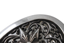 Load image into Gallery viewer, ChromeHearts クロムハーツ OVAL STAR LARGE BUCKLE BELT ラシックオーバルスターバックル シルバー925 美品 中古 67326