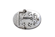 Load image into Gallery viewer, ChromeHearts クロムハーツ OVAL STAR LARGE BUCKLE BELT ラシックオーバルスターバックル シルバー925 美品 中古 67326